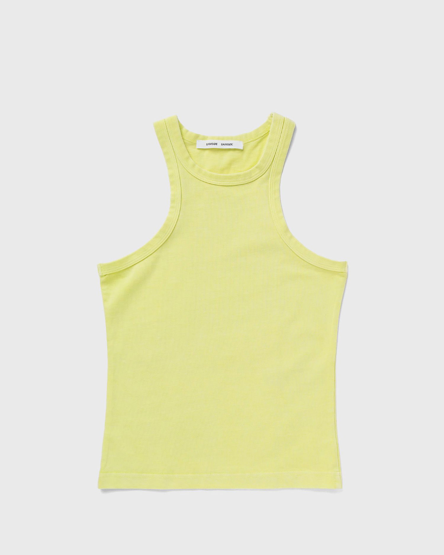 Linne Samsoe Samsoe Helene Tank Top Gul | F23300037-MELLOW-GREEN, 0