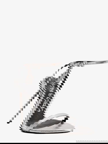 Sneakers och skor Tom Ford Metallic Leather Padlock Stiletto Sandals Metallisk | W2272LSP014S1G004, 1