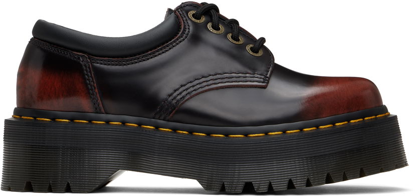 Sneakers och skor Dr. Martens 8053 Leather Platform Derbys Röd | 40905600
