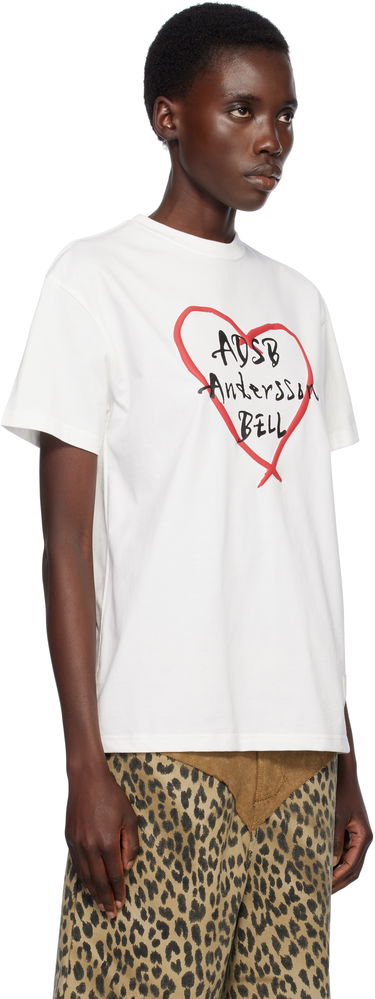 T-shirt Andersson Bell Andersson Bell Heart Kelly Logo T-Shirt Svart | atb1290u, 4