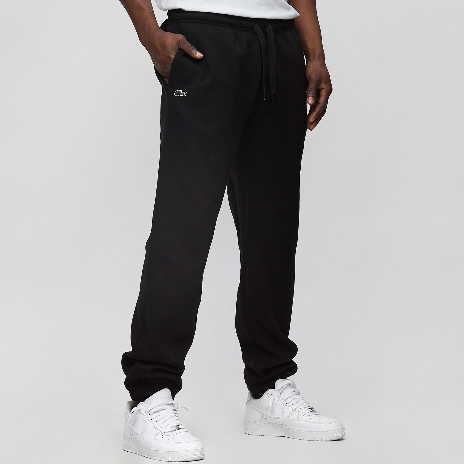 Träningsbyxor Lacoste Sweatpants Svart | 3614038281538, 1