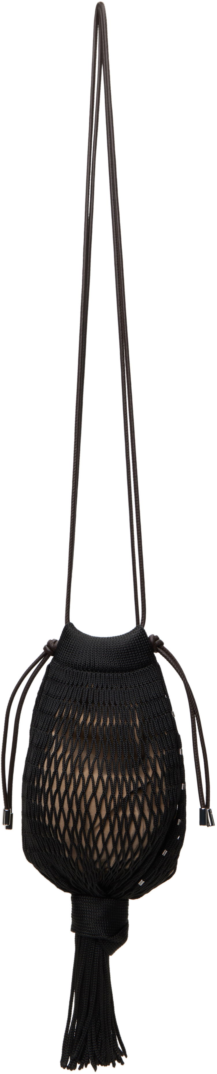 Handväska LEMAIRE Lemaire FILT Edition Octopus Net Pouch Svart | BG0149 TP0006