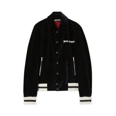 Jacka Palm Angels Sunday Life Is Palm Baseball Jacket Svart | PMEA229F22FAB0014903, 0