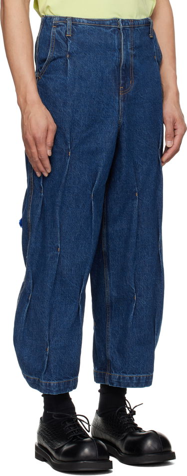 Jeans ADER ERROR ADER error 0103 Sculpted Denim Jeans Blå | BO01SSJE0103BL, 1