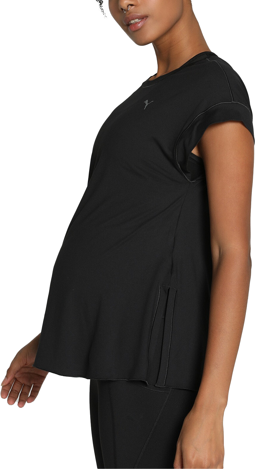 T-shirt Puma MATERNITY STUDIO OVERSIZED TEE Svart | 524857-01, 1