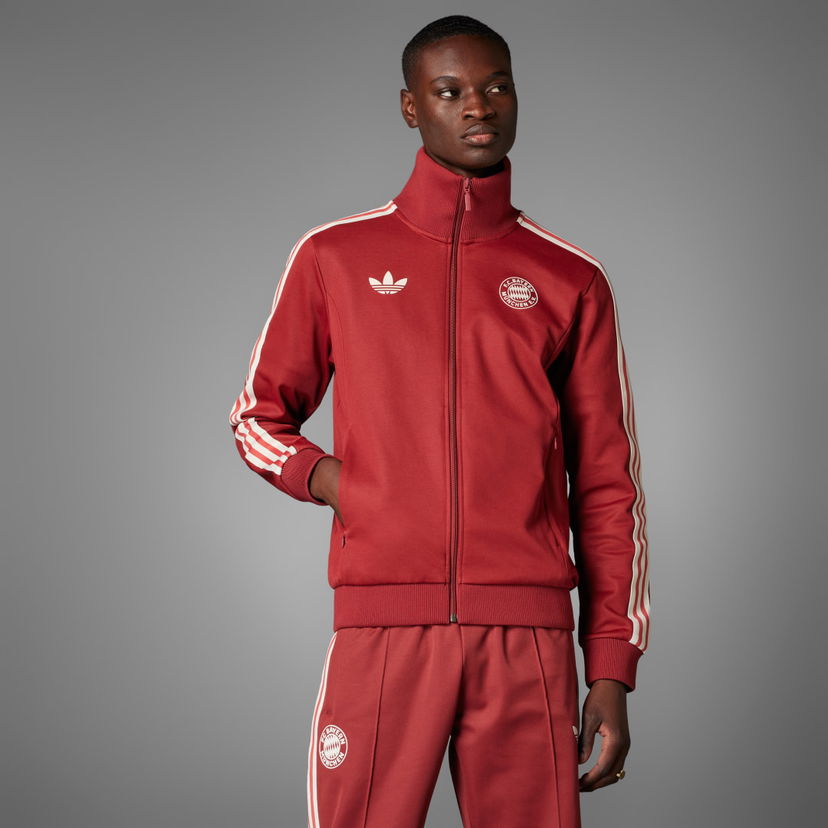 Jacka adidas Performance FC Bayern Track Jacket Röd | IY0047