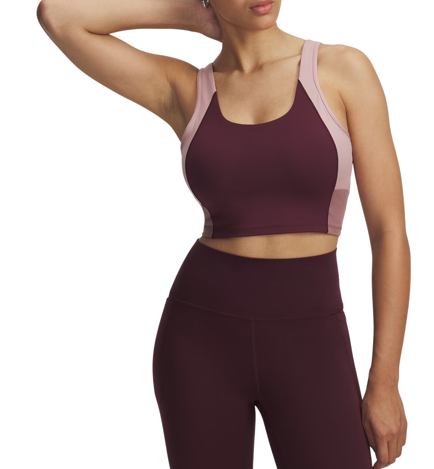 Crop top Under Armour Meridian Colorblock Tank Bourgogne | 6004001-651, 0