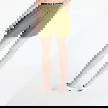 Badkläder CALVIN KLEIN Calvin Klein Jeans Medium Double WB Boardshorts Grön | KM0KM01093 LB6, 2