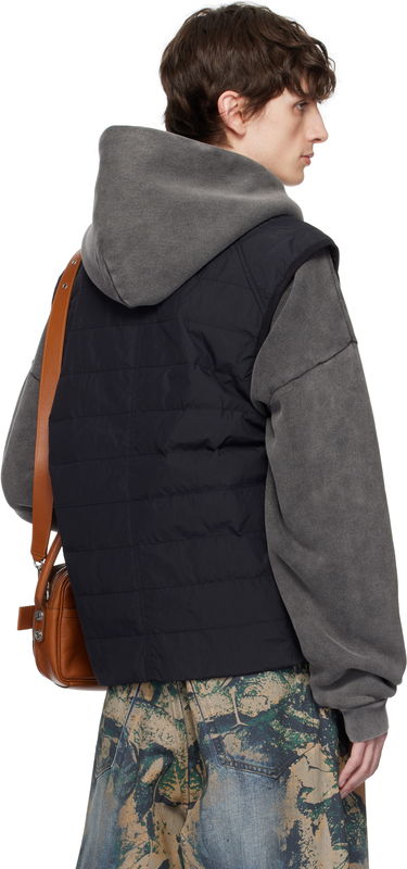 Väst Acne Studios Acne Studios Quilted Down Vest Svart | B90804-, 2
