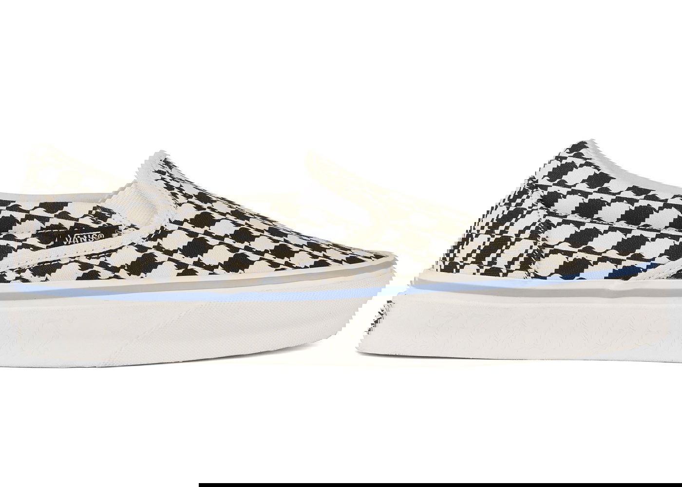 Sneakers och skor Vans OG Slip-On LX Brain Dead Checkerboard Vit | VN0A45JKBA2, 0