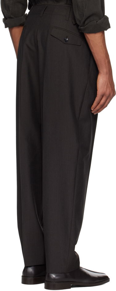 Byxor LEMAIRE Lemaire Pleated Trousers Svart | PA1169 LF414, 2
