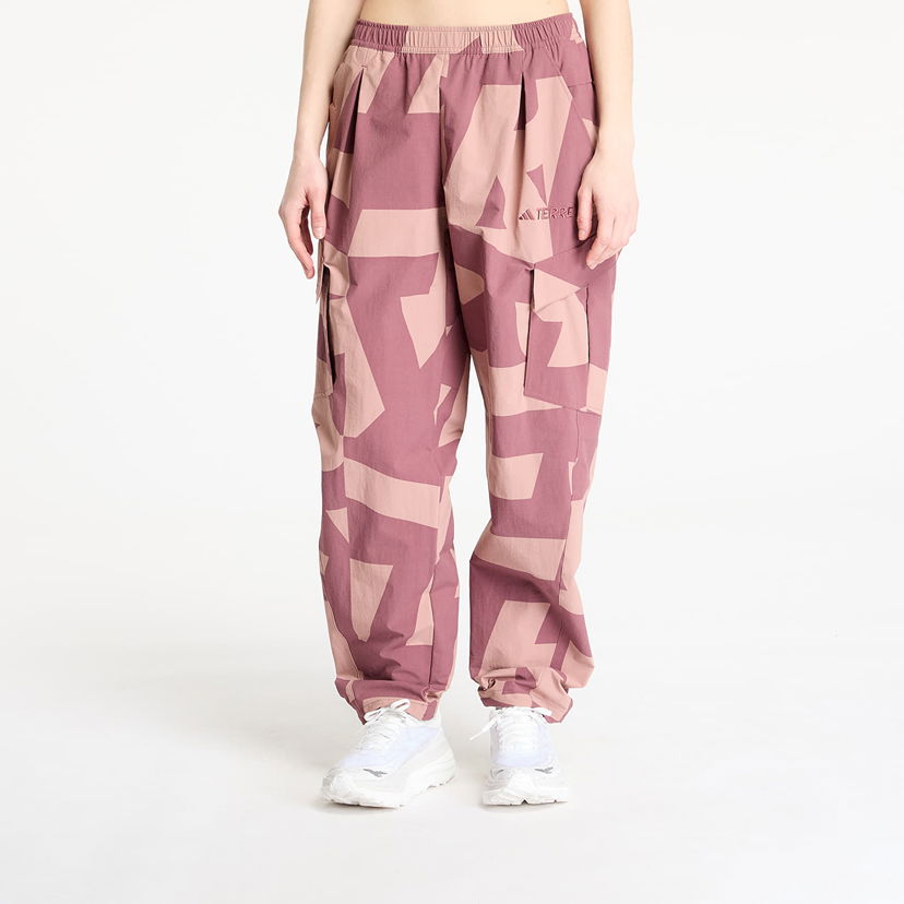 Cargo byxor adidas Performance Terrex Xploric Printed Cargo Pants Purpur | JE9430