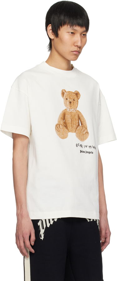 T-shirt Palm Angels Palm Angels 'Bear in Mind' T-Shirt Vit | PMAA001S25JER0050360, 1