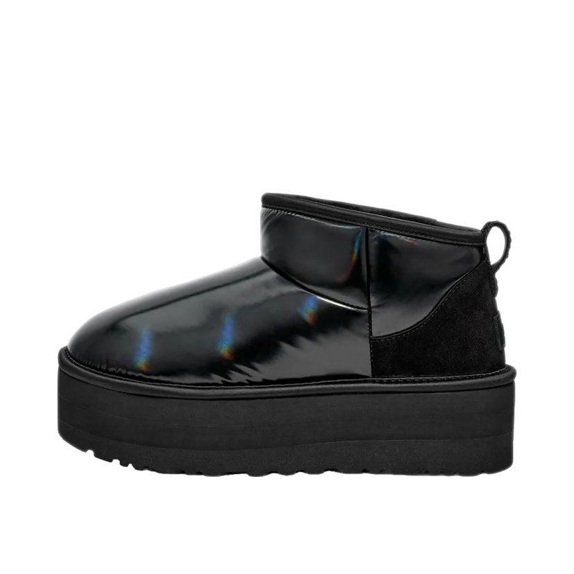 Sneakers och skor UGG Ultra Mini Platform Hi Shine "Black" Grå | 1144048-BLK