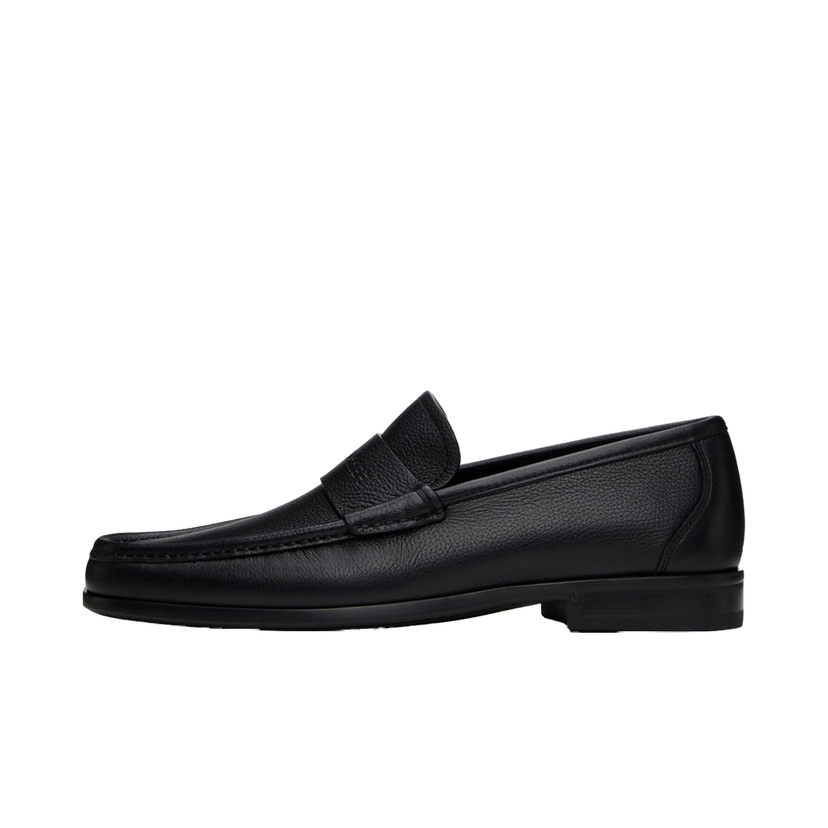 Sneakers och skor FERRAGAMO Signature Leather Loafers Svart | 768164