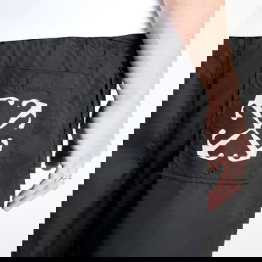 Badkläder Off-White Arrow Swim Shorts Svart | OMFD008C99FAB0011001, 2