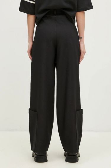 Byxor Y-3 Y-3 Sport Uniform Wide Leg High Waist Pants Svart | JD1759, 2