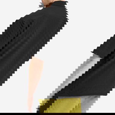 Skjorta Snow Peak Breathable Quick Dry Polo Shirt, Size Large Svart | SH-25SU001-BK, 3