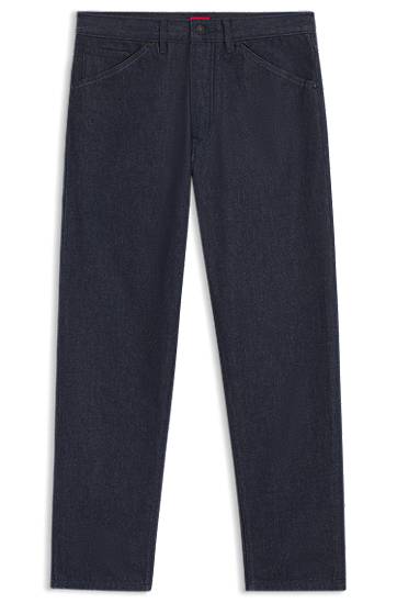 Jeans BOSS Relaxed Fit Jeans Mörkblå | 50542905