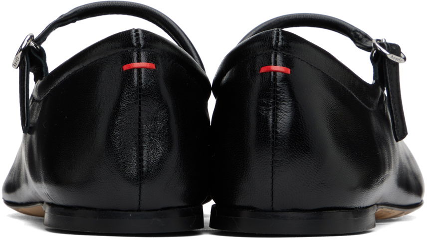 Kläder Aeyde Aeyde Uma Ballerina Flats Svart | A11-FL-RAZS8MFL-0122-800-007, 1