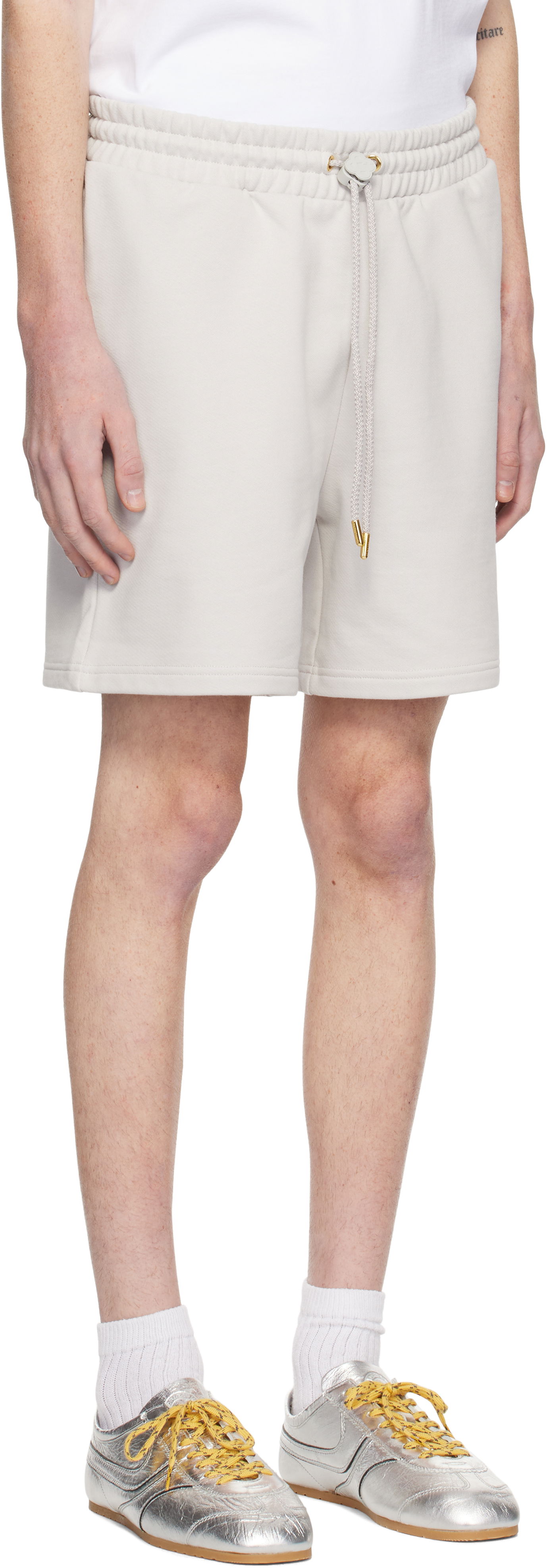 Shorts Casablanca Temple Graphic Shorts Grå | MPS25-JTR-003-02, 1