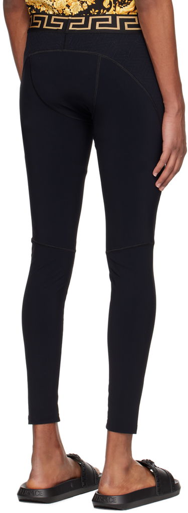 Damasker Versace Paneled Lounge Pants Svart | 1008167 1A02322, 2