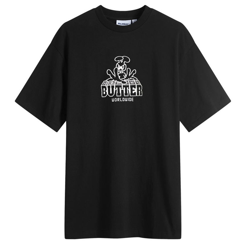 T-shirt Butter Goods Alien Graphic Tee Svart | BG251103-BLK