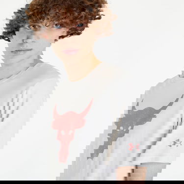 T-shirt Under Armour Project Rock Brahma Bull SS Summit Vit | 1361733-110, 0