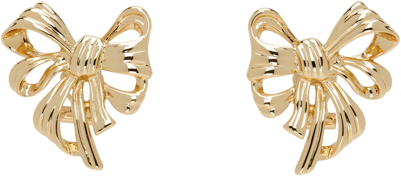 Örhängen Anine Bing ANINE BING Bow Earrings Metallisk | A-15-10711-GLD1