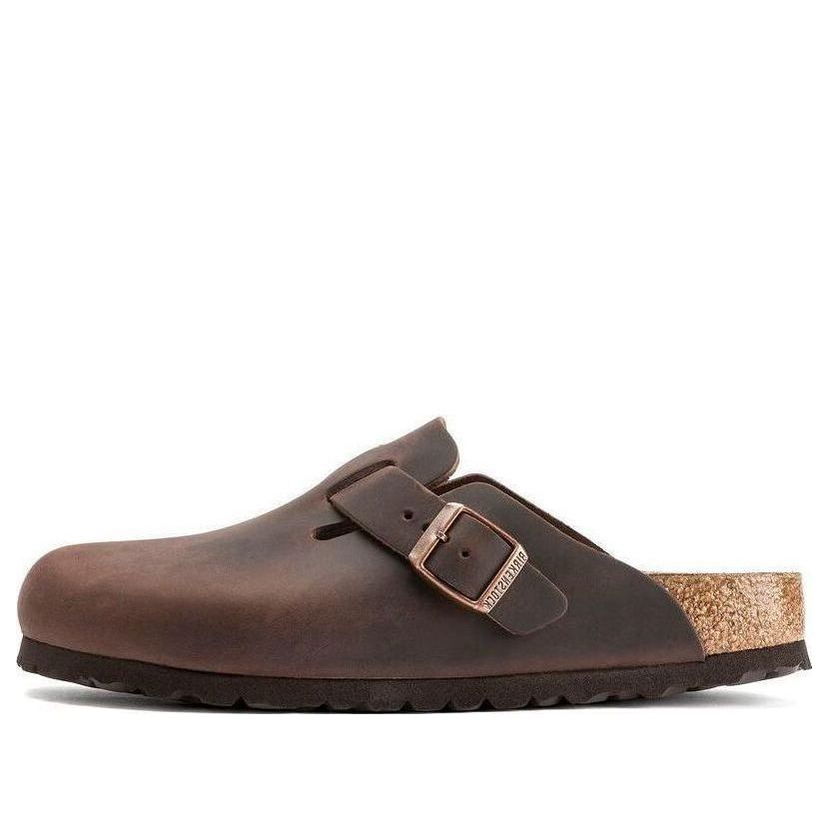 Sneakers och skor Birkenstock Boston Oiled Leather Clogs Brun | 0860133