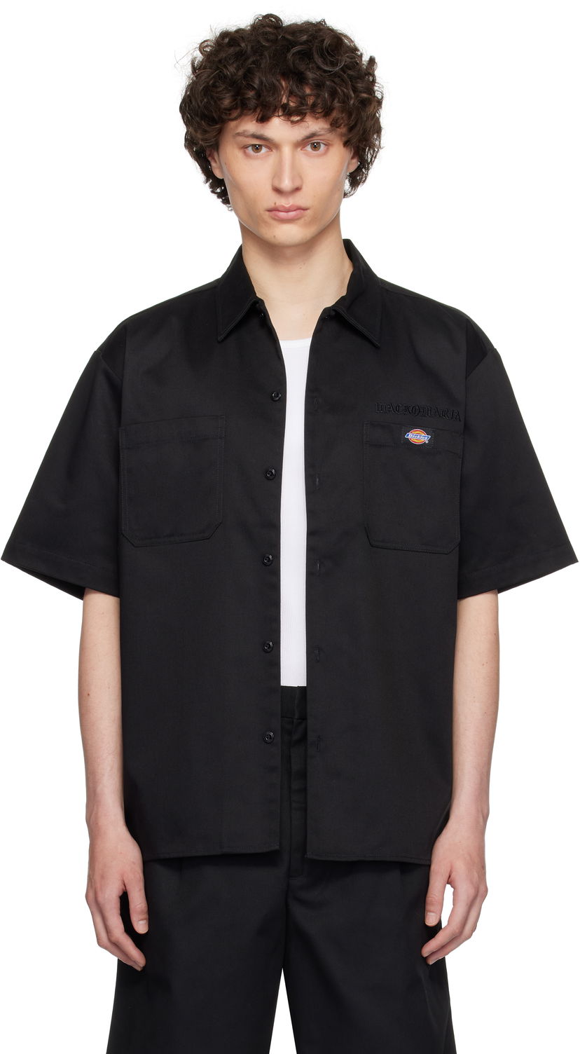 Skjorta WACKO MARIA WACKO MARIA x Dickies Edition Work Shirt Svart | 25SS-WMS-DC01