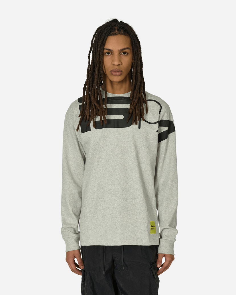T-shirt Nike ISPA Longsleeve T-Shirt Grey Heather Beige | FJ7374-050