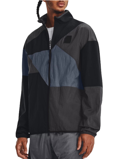 Jacka Under Armour Curry FZ Woven Jacket Svart | 1377304-001