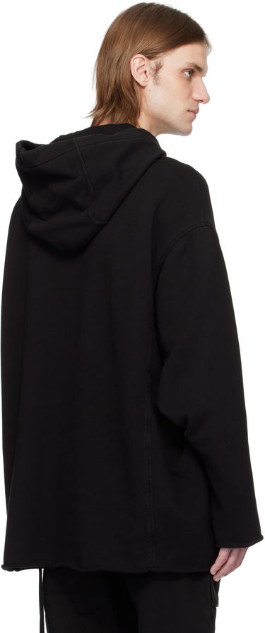 Sweatshirt Rick Owens Rick Owens DRKSHDW Peter Hollywood Hoodie Svart | DU01E3280 FP, 2