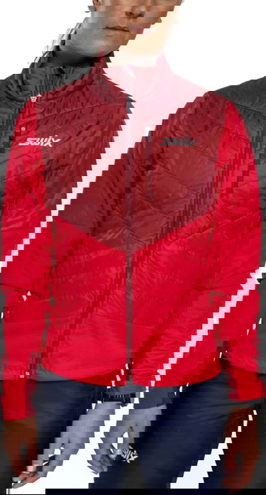 Väst SWIX Swix Dynamic Hybrid Insulated Jacket Röd | 10086-23-94306, 0