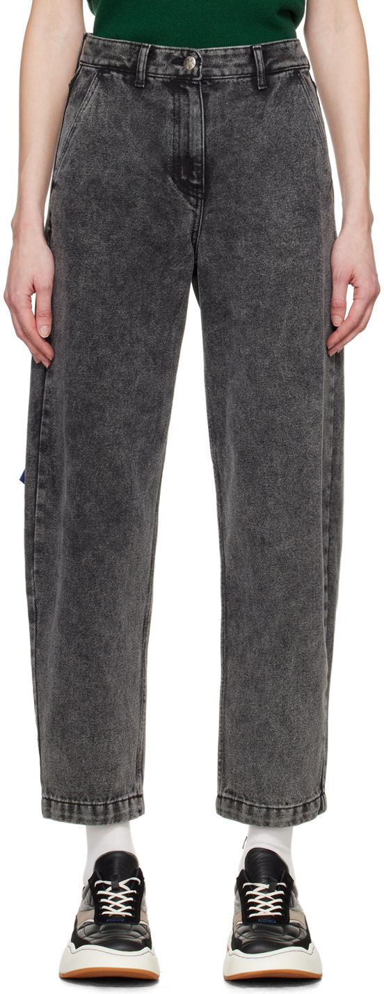 Jeans ADER ERROR Faded Denim Jeans Svart | BMSGFYJE0103BK