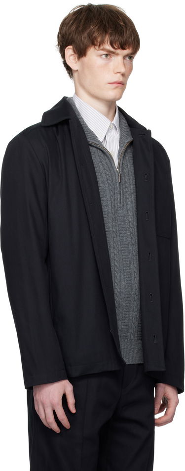 Jacka A.P.C. A.P.C. Jeffray Button-Up Jacket Grön | COFCO-H02991, 4