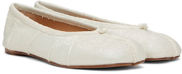Sneakers och skor Maison Margiela Maison Margiela Tabi Ballerina Flats Vit | S58WZ0127 P8159, 3