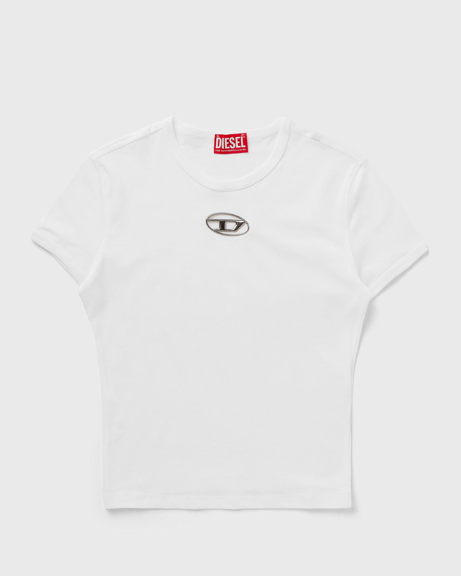 Crop top Diesel Diesel T-UNCUTIE-LONG-OD-Q1 Short Sleeve Crop Top, Size: L Vit | A16839-0CLBR-100, 0