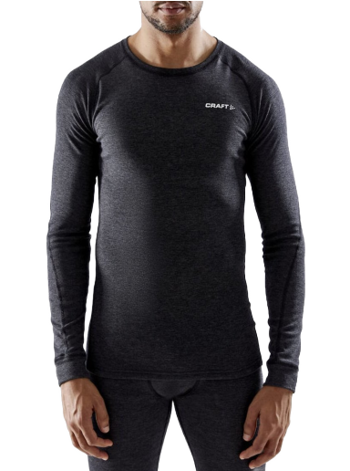 T-shirt Craft Core Wool Merino Tee Svart | 1911546-998000