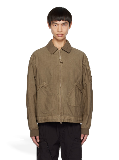 Bomberjacka C.P. Company Light Bomber Jacket Grön | 14CMOW226A-006456G