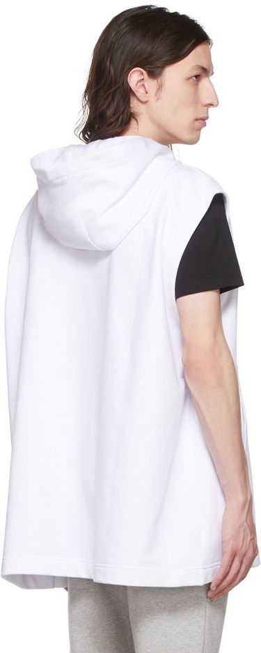Sweatshirt Stella McCartney Cotton Sleeveless Hoodie Vit | 6044523SNP32, 2