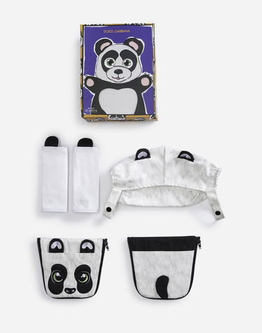 Resväska Dolce & Gabbana Dolce & Gabbana Panda Baby Carrier Cover Set Grå | LCJA09G7QUBS9000, 0