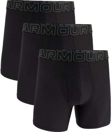 Boxare Under Armour Performance Tech™ Mesh 6" 3P Svart | 1383884-001, 2