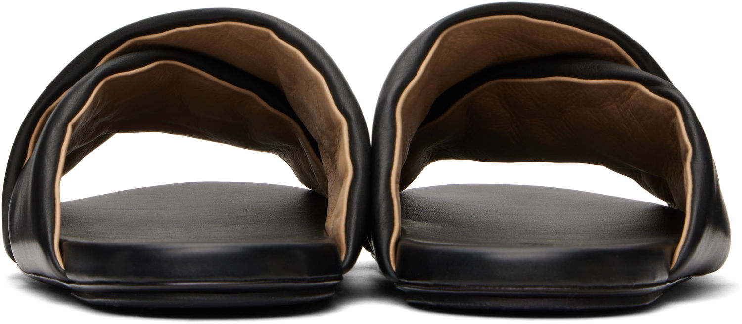 Sneakers och skor Marsèll Marsèll Spanciata Twist Leather Slides Svart | M4468P010666, 1
