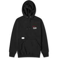 Sweatshirt WTAPS 10 Embroided Pullover Hoodie Svart | 232ATDT-CSM10-BLK, 1