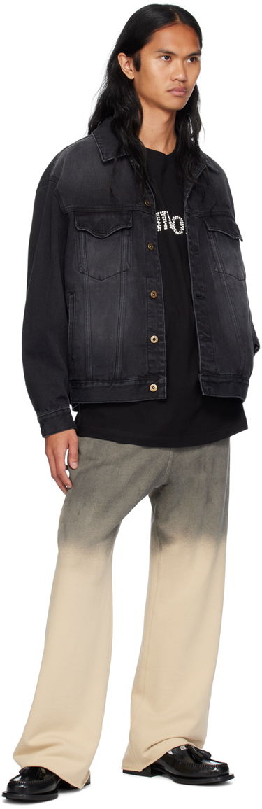 Jacka We11done Denim Jacket Svart | WD-DJ2-24-364-U-BK, 3