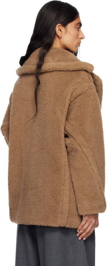 Rockar Max Mara Dramma Teddy Bear Coat Beige | 2521086022600, 2