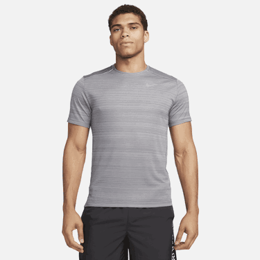 T-shirt Nike Miler Tee Grå | FZ4782-084, 0