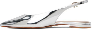 Sneakers och skor Gianvito Rossi Gianvito Rossi Robbie Sling Ballerina Flats Metallisk | G95546-05RIC-MET, 2